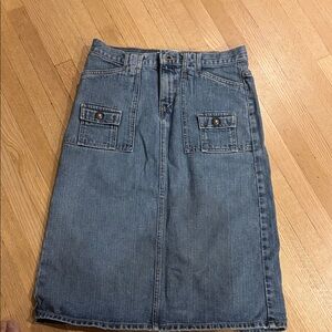 GAP Women's Classic Denim Skirt